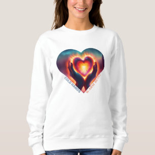 Sweatshirt Coeur chaud des mains froides