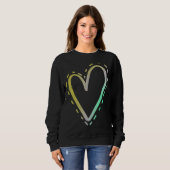 Sweatshirt Coeur d'amour 22 (Devant entier)