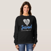 Sweatshirt Coeur de chardon Sassenach (Devant entier)
