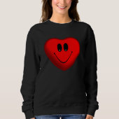 Sweatshirt Coeur heureux (Devant)