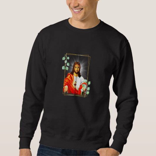 Sweatshirt Coeur Immaculé De Jésus Christ Sacré Coeur Cath (Devant)