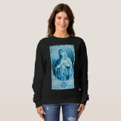 Sweatshirt Coeur Immaculé De Marie Ave Maria Notre Vi Catholi (Devant entier)