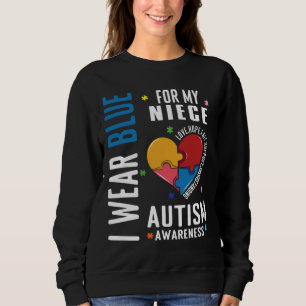 Sweatshirt Coeur pour la Sensibilisation sur l'autisme spécia