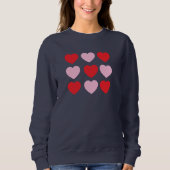 Sweatshirt Coeurs Valentines (Devant)