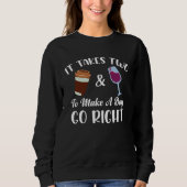 Sweatshirt Coffee And Wine (Devant)