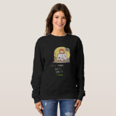 Sweatshirt Coffee Cat It Programme Code Programmeur Coder Com (Devant entier)