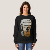 Sweatshirt Coffee Charging Mug Cute Coffee Or Tea Or Me  Cat (Devant entier)
