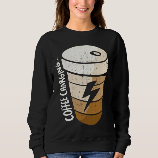 Sweatshirt Coffee Charging Mug Cute Coffee Or Tea Or Me  Cat (Devant)