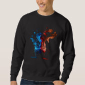 Sweatshirt Coffee Flames Frahling Coffee Cup Cafe (Devant)
