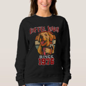 Sweatshirt Coffee since 1976 (Devant)