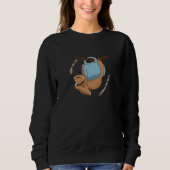 Sweatshirt Coffee Sloth (Devant)
