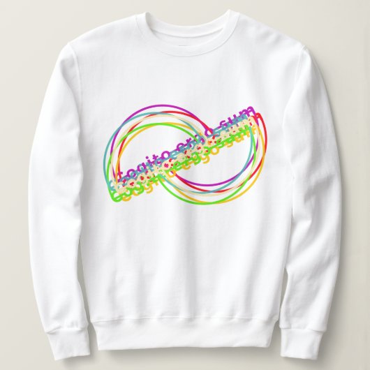 Sweatshirt Cogito, ergo sum Art (Design devant)