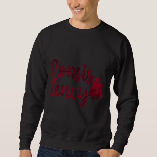 Sweatshirt Cohérence Vin rouge brillant Texture Imaginaire Su (Devant)
