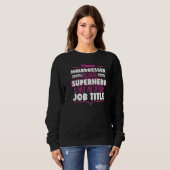 Sweatshirt Coiffeur coiffeur (Devant entier)