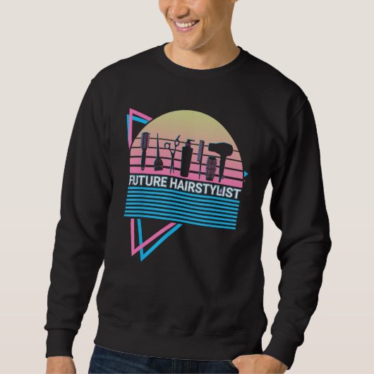 Sweatshirt Coiffeur futur Coiffeur futur Coiffeuse (Devant)
