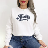 Sweatshirt Coiffeuse, Coiffeuse, Style Varsity