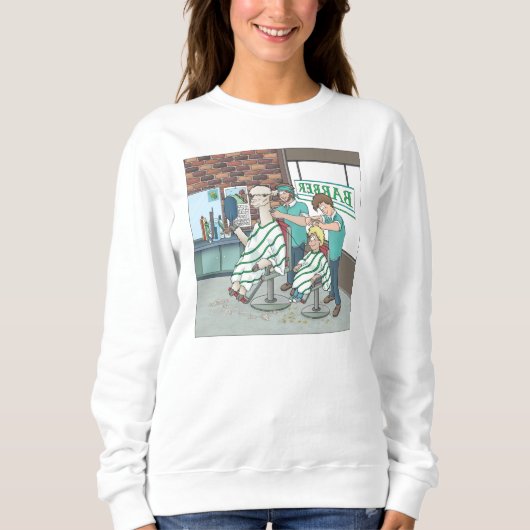 Sweatshirt Coiffure d'Alpaca (Devant)