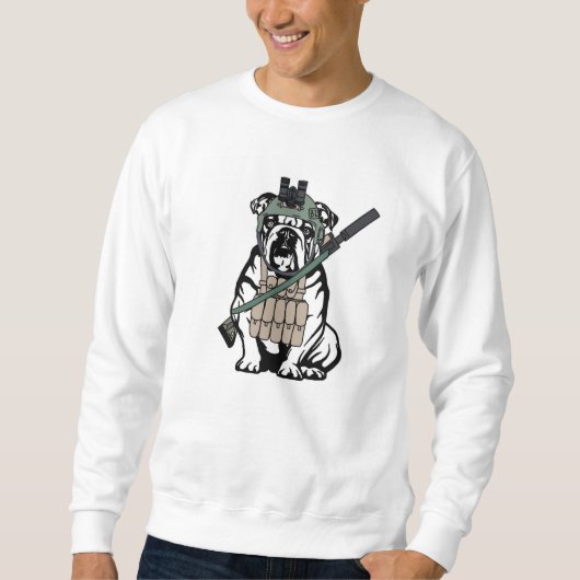 Sweatshirt Col de chien militaire (Devant)