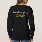 Sweatshirt Col rasé Iowa George Saint (Dos)
