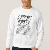 Sweatshirt Collaborateur du support (Devant)