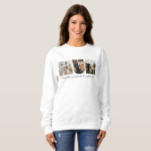 Sweatshirt Collage photo de maman (Devant entier)