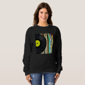 Sweatshirt Collecte d'albums de vinyle (Devant entier)