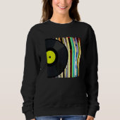 Sweatshirt Collecte d'albums de vinyle (Devant)