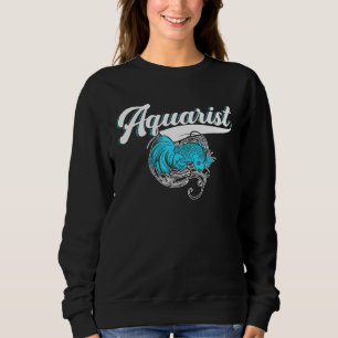 Sweatshirt Collecteur de poissons aquariums Junkie Fish