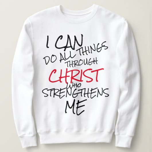 Sweatshirt Collection de cadeaux de foi - (Design devant)