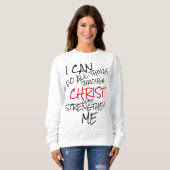 Sweatshirt Collection de cadeaux de foi - (Devant entier)