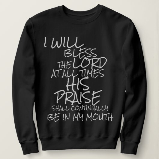 Sweatshirt Collection de cadeaux de foi - (Design devant)