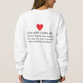 Sweatshirt COLLECTION DE DONS DE FOI - T-shirt (Dos)