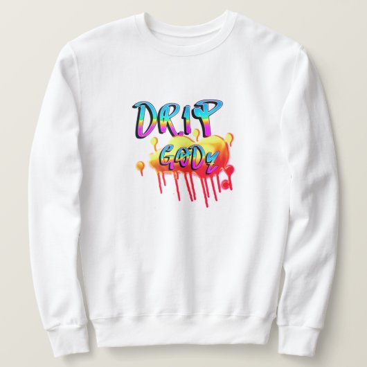 SWEATSHIRT COLLECTION T.R.K DRIP GODZ (Design devant)