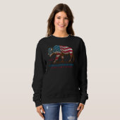 Sweatshirt Collection Yellowstone Usa Buffalo Ranch Life Coun (Devant entier)