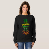 Sweatshirt Collector Squad Funny Irish St Patrick Day (Devant entier)