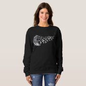 Sweatshirt colombe (Devant entier)