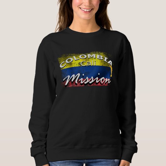 Sweatshirt Colombia Cali Mormon LDS Mission Missionary (Devant)