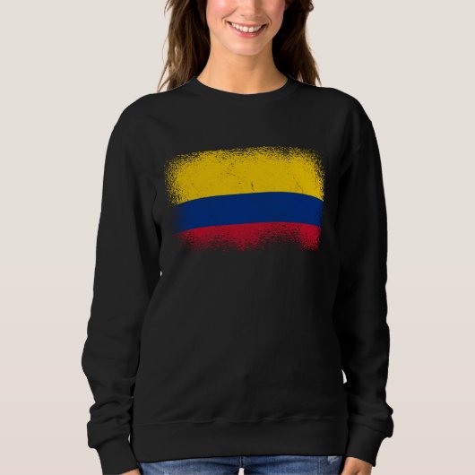Sweatshirt Colombian Flag Colombia (Devant)