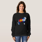Sweatshirt Colorado Saint Bernard Dog - Rocheuse (Devant entier)
