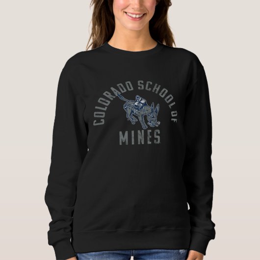 Sweatshirt Colorado School of Mines Orediggers Large (Devant)