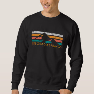 Sweatshirt Colorado Springs Rétro