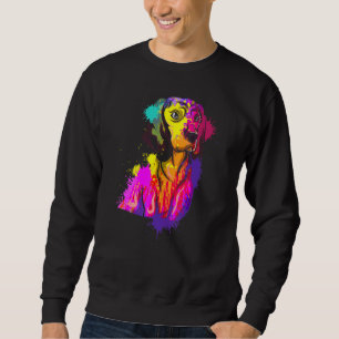Sweatshirt Coloré Bavarois Hound Chien race