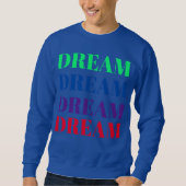 Sweatshirt coloré Dream Unisex (Devant)