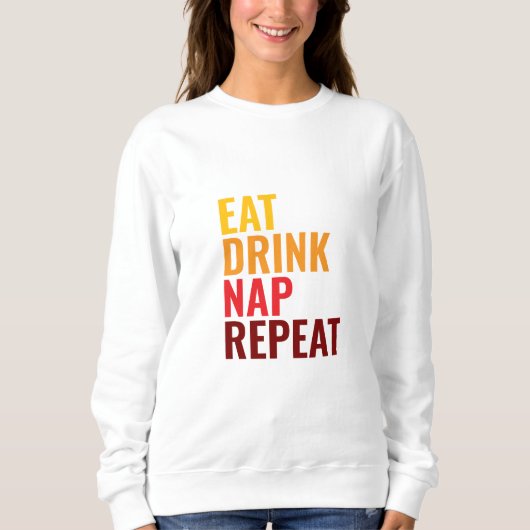 Sweatshirt coloré vibrant unique classique femmes (Devant)