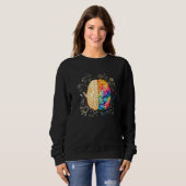 Sweatshirt Colorful Brain Science And Neuroscience Neurolog (Devant entier)