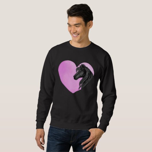 Sweatshirt Colorful Horse (Devant entier)