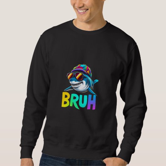 Sweatshirt Colorful Shark (Devant)