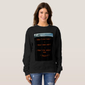 Sweatshirt Colour of Bugatti humorous version (Devant entier)