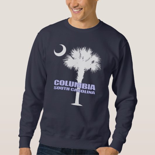 Sweatshirt Columbia SC (Palmetto & Crescent) (Devant)