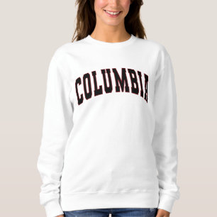 Sweatshirt Columbia SC Vintage Varsity College Style Sweatshi